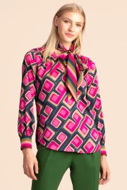 DEMMING TOP  at Trina Turk