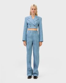 DENIM O39CONNOR WIDE-LEG TAILORED PANTS Aknvas at Aknvas