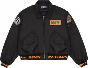 DENIM TEARS DENIM TEARS Trans-Atlantic Flight Jacket Grailed at Grailed