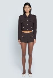 DIANA CROPPED JACKET FOREN at Foren