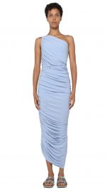 WornOnTV: Wendy’s blue one shoulder dress on The Wendy Williams Show ...