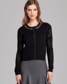 DIANE von FURSTENBERG Cardigan - Donna Embellished at Bloomingdales