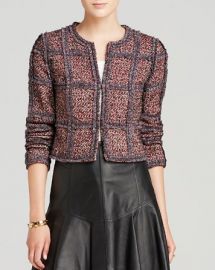 DIANE von FURSTENBERG Jacket - Tweed at Bloomingdales