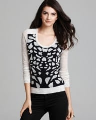 DIANE von FURSTENBERG Sweater - Feronia Cropped at Bloomingdales