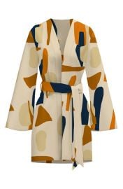 DIARRABLU Tilo Print Mini Wrap Jacket at Nordstrom