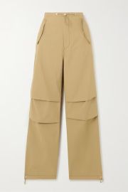 DION LEE Toggle Parachute cotton-blend twill straight-leg cargo pants NET-A-PORTER at Net a Porter