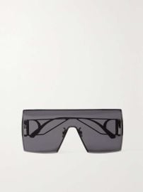 DIOR EYEWEAR 30Montaigne M1U D-Frame silver-tone sunglasses NET-A-PORTER at Net a Porter