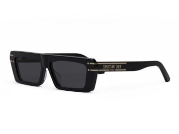 DIORSIGNATURE Black Oval Sunglasses at Solstice Sunglasses