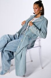 DIVINE TIMING DENIM TRENCH AKIRA at Akira