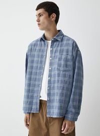 DJAB Textured check shirt at Simons