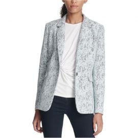 DKNY Bonded Lace One Button Blazer Jacket at Sears