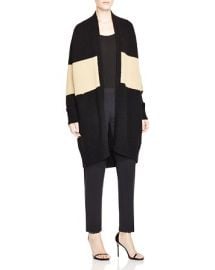 DKNY Color Block Long Cardigan at Bloomingdales