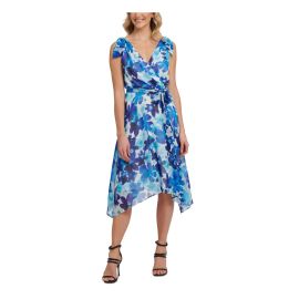 DKNY Floral Wrap Dress at Walmart