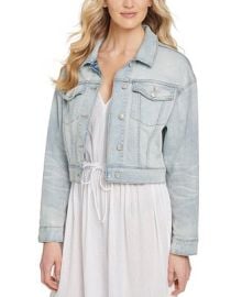 DKNY Jeans Cropped Denim Jacket  Reviews - Jackets  Blazers - Women - Macys at Macys