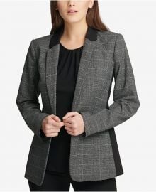 DKNY Plaid Blazer at Macys