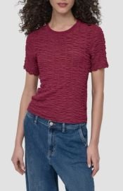 DKNY Textured Top at Macys