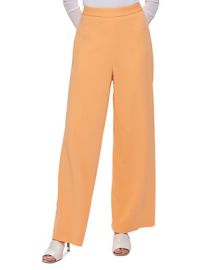 DKNY Womens High Rise Wide-Leg Pull-On Pants Reviews - Pants Capris - Women - Macys at Macys