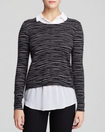 DKNYC Mixed Media Sweater at Bloomingdales