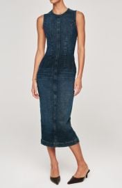 DL1961 Esme Sleeveless Denim Midi Dress at Nordstrom