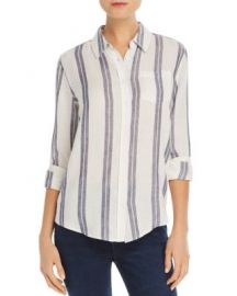 DL1961 Mercer  amp  Spring Striped Shirt at Bloomingdales