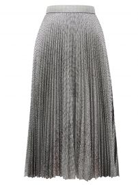 DNA pleated metallic tulle midi skirt at Matches