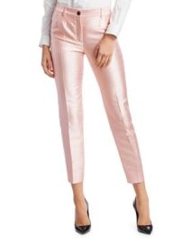 DOLCEGABBANA Silk Mikado Cropped Pants on SALE at Saks Off 5th