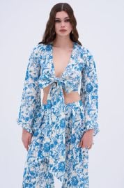 DOLLED UP TIE FRONT TOP AKIRA at Akira