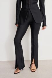 DOLLY COMPRESSION SHINE PULL ON PANTS BLACK001 - GOOD AMERICAN at Good American