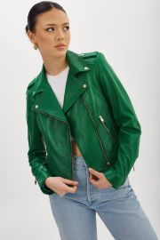 DONNA Leather Biker Jacket LAMARQUE at Lamarque