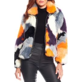 DONNA SALYERS FABULOUS FURS Glow Up Faux Fur Jacket at Nordstrom