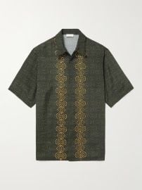 DRIES VAN NOTEN Clasen Embellished Paisley-Print Voile Shirt MR PORTER at Mr Porter