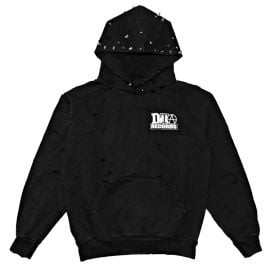 DTA Records Studded Hoodie DTA Records at DTA Records