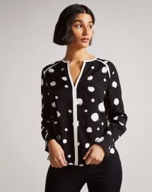 DULANI - BLACK  Tops  Ted Baker US at Ted Baker