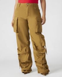 DUO Khaki Women39s Utility Cargo Pants Steve Madden at Steve Madden