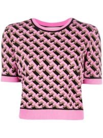 DVF Diane Von Furstenberg Geometric Pattern Jumper - Farfetch at Farfetch