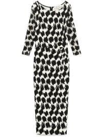 DVF Diane Von Furstenberg Linea Midi Dress Neutrals at Farfetch