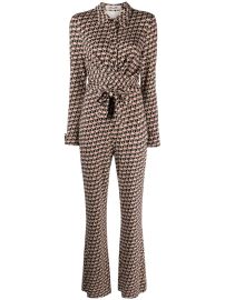 DVF Diane Von Furstenberg Michelle abstract-print Jumpsuit - at Farfetch