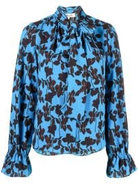 DVF Diane Von Furstenberg Printed long-sleeve Blouse - at Farfetch