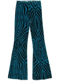 DVF Diane Von Furstenberg Ruthette Trousers Blue at Farfetch