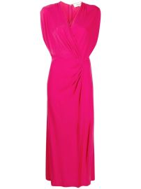 DVF Diane Von Furstenberg V-neck Sleeveless Midi Dress - at Farfetch