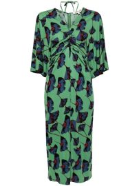 DVF Diane Von Furstenberg Valerie floral-print Midi Dress - at Farfetch