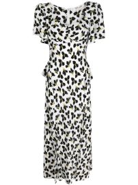 DVF Diane Von Furstenberg floral-print Midi Dress - at Farfetch