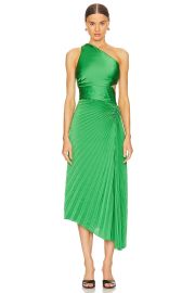 Dahlia Dress in Basil By A L C at Revolve