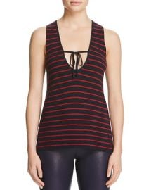 Dahlia Tie Neck Striped Top by Elizabeth and James at Bloomingdales