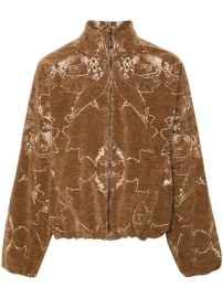 Daily Paper Rhythm velvet track jacket at Farfetch