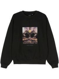 Daily Paper landscape-print Cotton Sweatshirt - at Farfetch