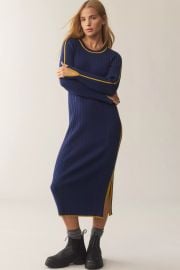 Daily Practice Long Sleeve Sporty Sweater Dress at Anthropologie