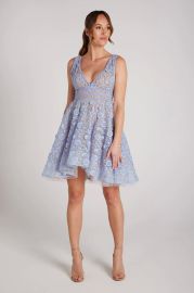 Daisy Blue Dress at Nadine Merabi