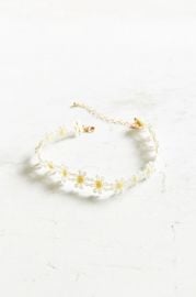 Daisy Chain Choker Necklace by Urban Outfitters at Urban Outfitters