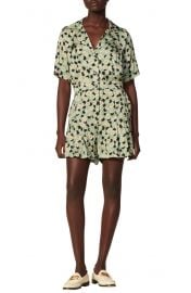 Daisy amp Dot Print Short Sleeve Playsuit at Nordstrom